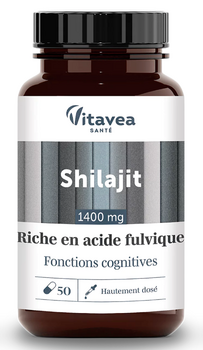 Vitavea Shilajit 50 gélules