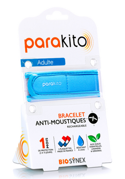 ParaKito Bracelet Anti-Moustiques Adultes (couleurs vives)