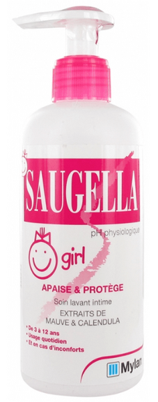 Saugella Girl - nettoyant doux pour usage intime 200ml