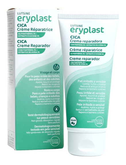 Lutsine Eryplast Cica crème réparatrice 100ml