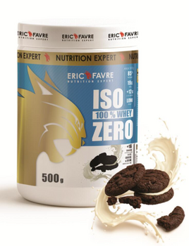 Eric Favre Iso Zero 100% Whey Protéines Cookies & cream 500g