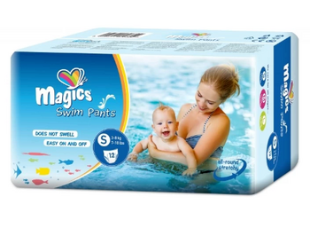 Magics Pants Couches piscine Taille S 3-8kg x12