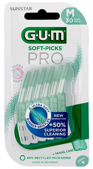 Gum Soft-picks Pro Taille M 30 unités