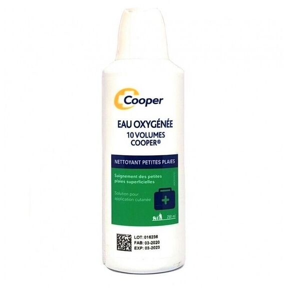Cooper Eau Oxygénée 10 Volumes 250ml