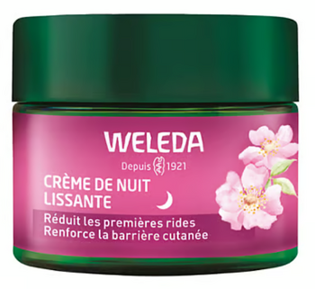 Weleda Crème de Nuit lissante Rose Musquée & Thé blanc 40ml