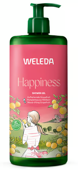 Weleda Gel Douche Happiness Pamplemousse pétillant 750ml