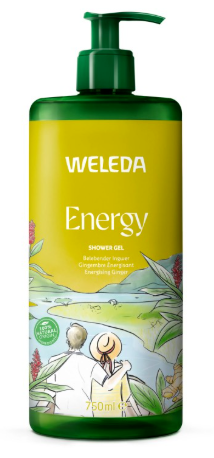 Weleda Gel Douche Energy Gingembre énergisant 750ml