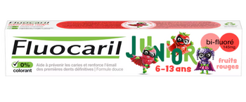 FLUOCARIL Dentifrice junior 6-12 ans Fruits rouges 75ml