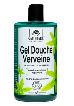 Naturado Gel douche Verveine Aloe Vera 750ml