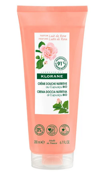Klorane Gel douche Lait de rose 200ml