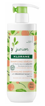 Klorane Junior Shampoing démêlant pêche 500ml