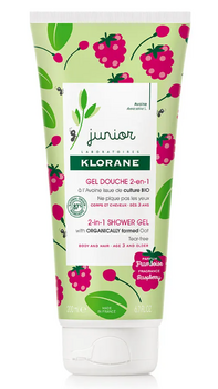 Klorane Junior Gel douche framboise 200ml