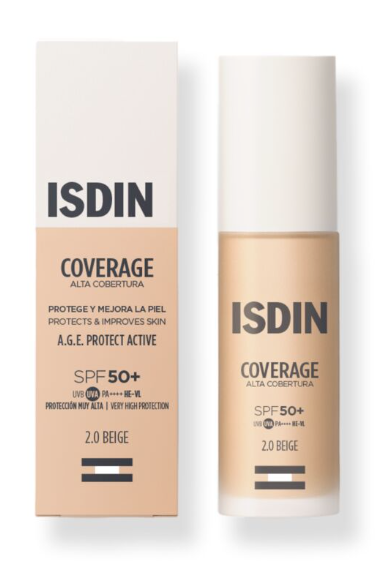 ISDIN FDT COVERAGE SPF50+ BEIGE 2