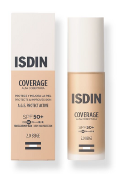 Isdin Coverage Fond de teint SPF50+ 2.0 Beige 30ml