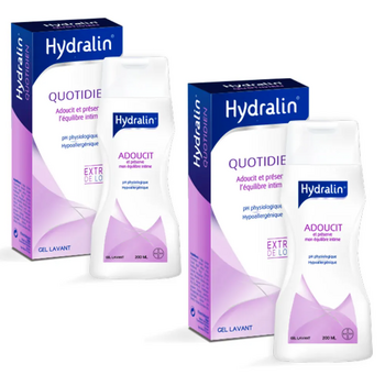 Hydralin Quotidien Gel Lavant 2 x 200ml