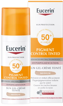 Eucerin Sun Protection Pigment Control Tinted SPF50 Gel-crème medium 50ml