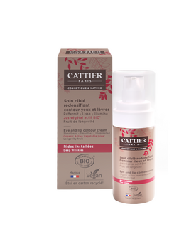 Cattier Soin Ciblé Redensifiant Contour Yeux et Lèvres Bio 15ml