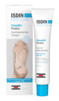 Isdin Ureadin Gel huile hydratant Pieds 75ml