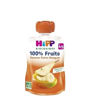 Hipp gourde compote banane poire mangue 90g