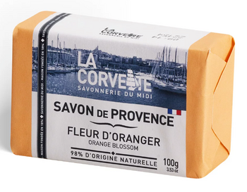 La Corvette Savon de provence Fleur d'oranger 100g