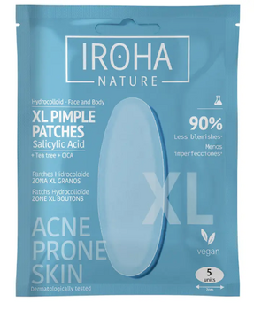 Iroha Patchs XL Anti-boutons Acide salicylique x5