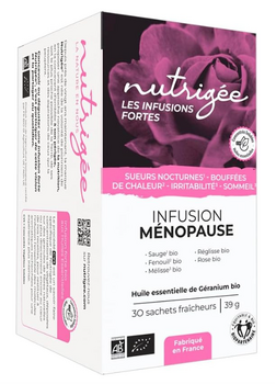 Nutrigée Infusion Ménopause 30 sachets