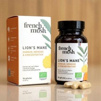 French Mush Lion's Mane en gélules