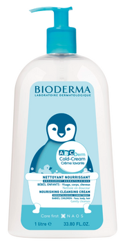 Bioderma ABCDerm Cold-Cream Crème Lavante 1L