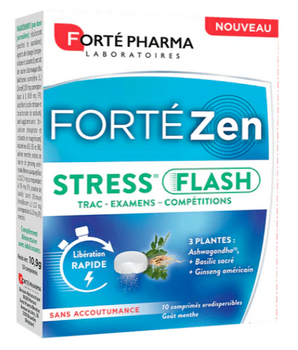 Forté Pharma Zen stress flash 10 comprimés