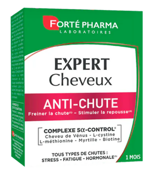 Forté Pharma Expert Cheveux anti-chute 30 comprimés