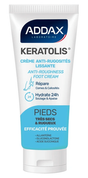 Addax lot de 2 Keratolis® Crème pieds anti-rugosités lissante 50ml