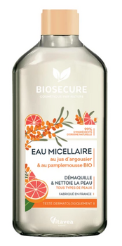 Biosecure Eau micellaire Argousier et pamplemousse 500ml