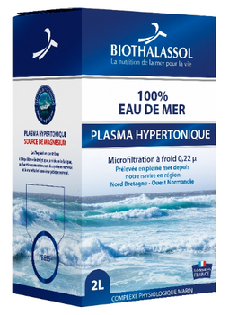 Biothalassol Eau de mer Plasma hypertonique 2L