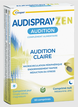 Audispray Zen Audition 60 comprimés