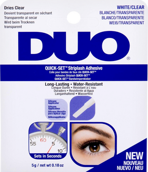 Duo Colle Faux cils transparante Longue durée 5ml