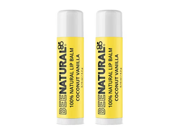 Bee Natural Baume à Lèvres Hydratant Naturel - Vanille coco -
