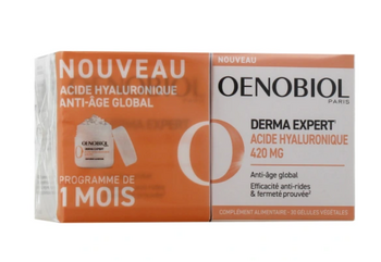 Oenobiol Derma Expert Acide Hyaluronique 420 mg Lot de 2 x 30 Gélules