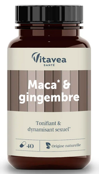 Vitavea Maca Gingembre 40 gélules