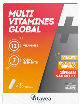 Vitavea Multivitamines Global 45 gélules