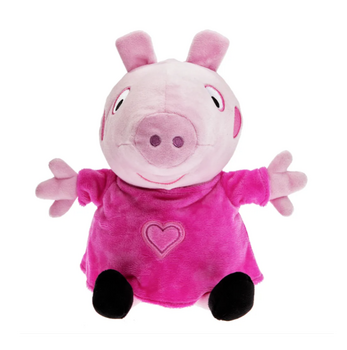 Bouillotte pelucho Peppa pig rose
