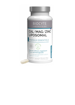 Biocyte Longevity Cal/Mag/Zinc Liposomal 60 Gélules