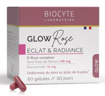 Biocyte Glowrose Eclat et radiance 60 gélules
