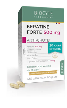Biocyte Keratine Forte Anti-Chute 120 Gélules