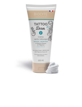 Biocyte Tatto Derm 2 Crème Après Tatouage Protège et Entretient 100 ml