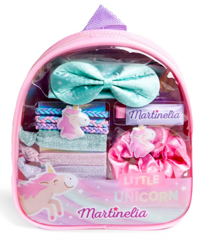 Martinelia Sac rose accessoires cheveux Licorne
