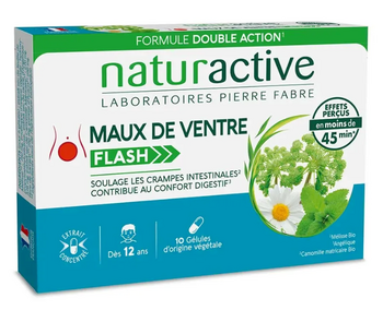 Naturactive Maux de ventre Flash 10 gélules