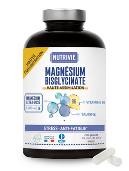 Nutrivie Magnesium Bisglycinate 240 gélules