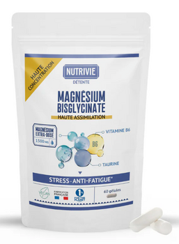 Nutrivie Magnesium Bisglycinate 60 gélules