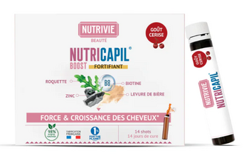 Nutrivie Nutricapil boost Fortifiant cheveux 14 shots