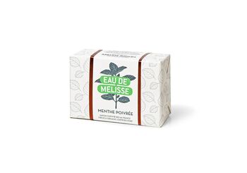 Eau de Mélisse des Carmes Boyer savon bio menthe poivrée 100g